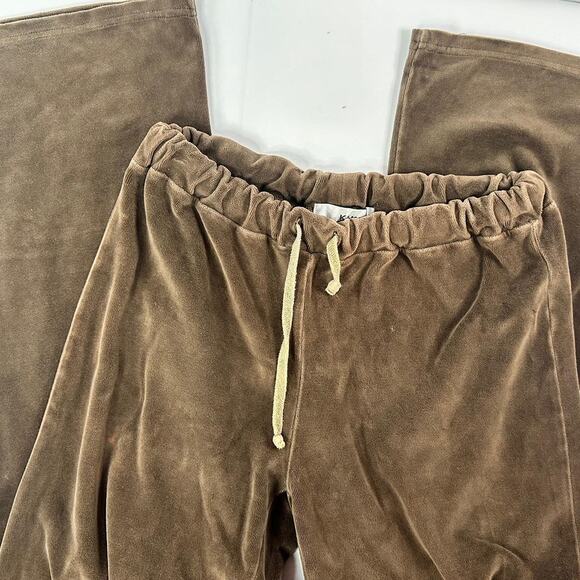 KIK IT Flare Size Small 80% Cotton Velor Sweats - Picture 2 of 6